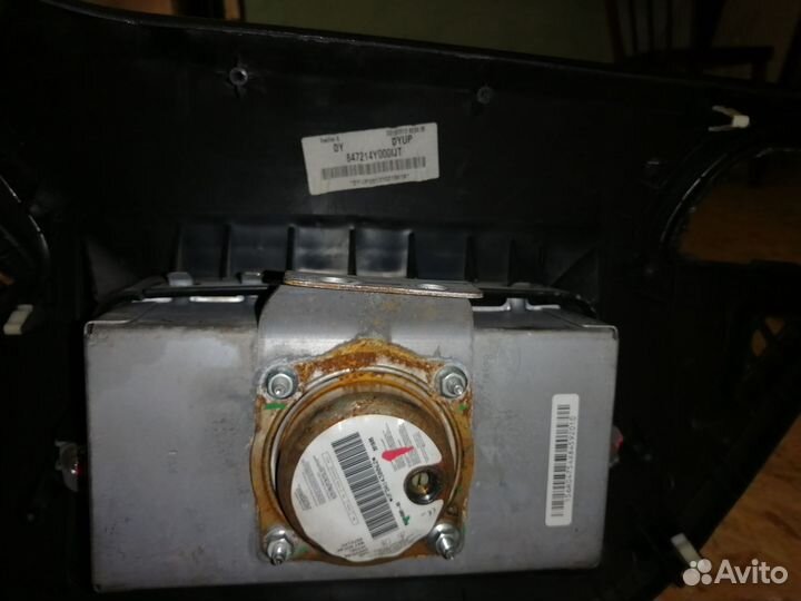 Накладка торпедо kia рио3