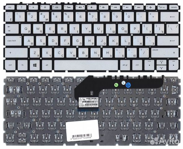 Клавиатура HP Envy 13-d с подсветкой