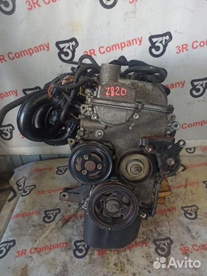 Двигатель Toyota Vitz SCP10 1szfe