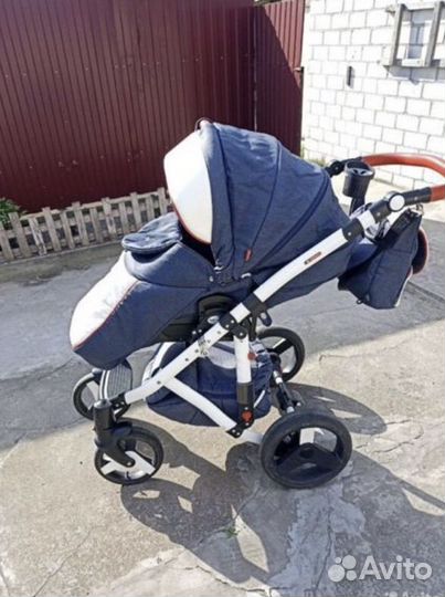 Коляска 2 в 1 Bebe Mobile Movo