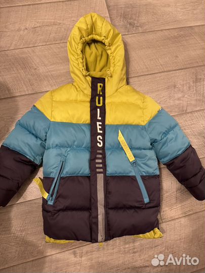Куртка зимняя для мальчика 110 см