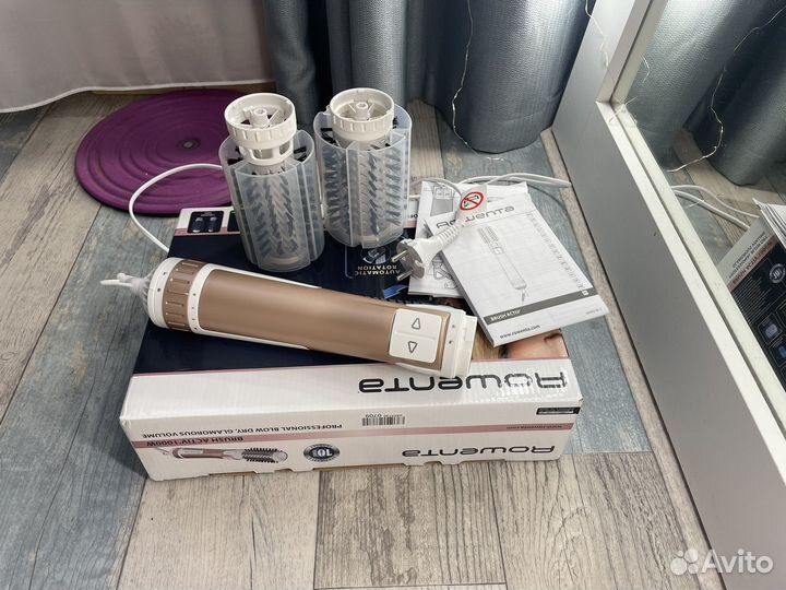 Фен щетка rowenta brush activ
