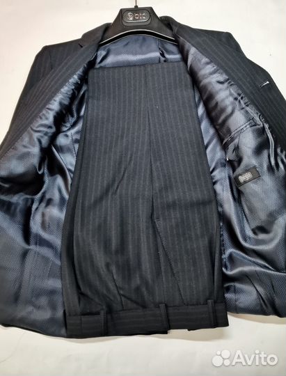 Школьный костюм для мальчика т/синий 134 см