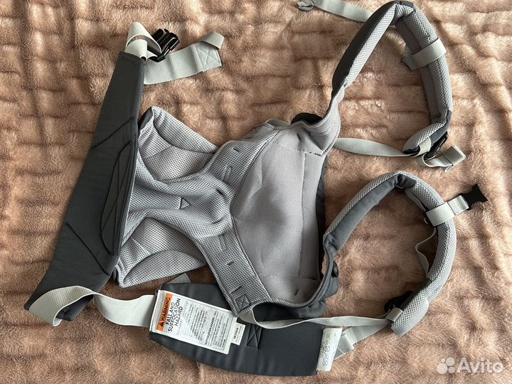 Рюкзак переноска кенгуру ergobaby 360 Carbon Grey