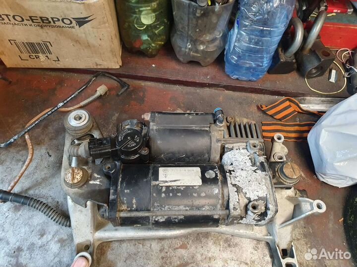 Компрессор пневмоподвески volkswagen touareg 1