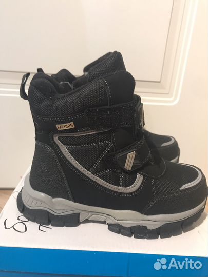 Ботинки зимние для мальчика 34