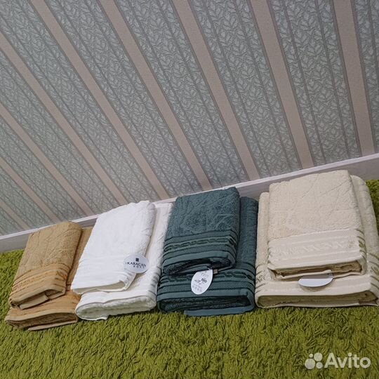 Махровые полотенца новые