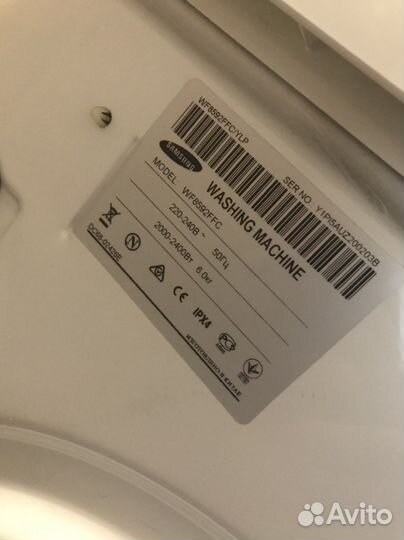 Стиральная машина samsung бу 6 кг