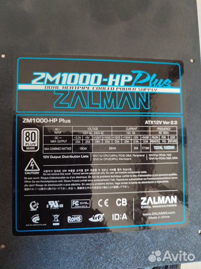 Блок питания для пк 1000w