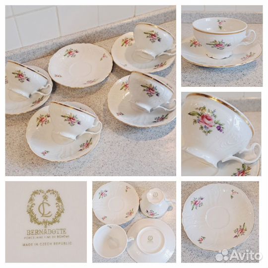 Чайные сервизы СССР. Дулево, лфз, зик, Польша