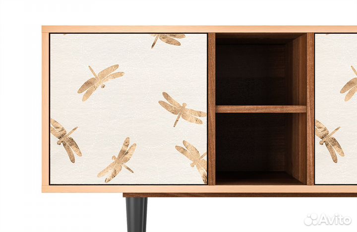 Тв-тумба T5 - Орех - Nude Dragonflies