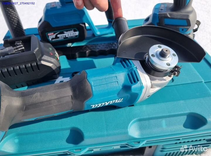 Шуруповерт перфоратор болгарка набор (Арт.81708)