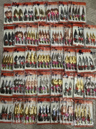 Блесна колебалки спинекс, спиннинг каида