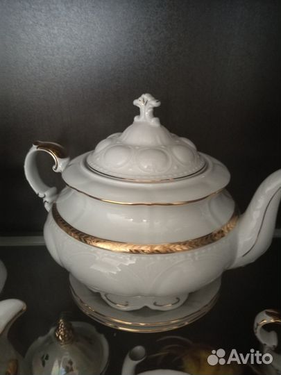 Чайный фарфоровый сервиз Чехословакия