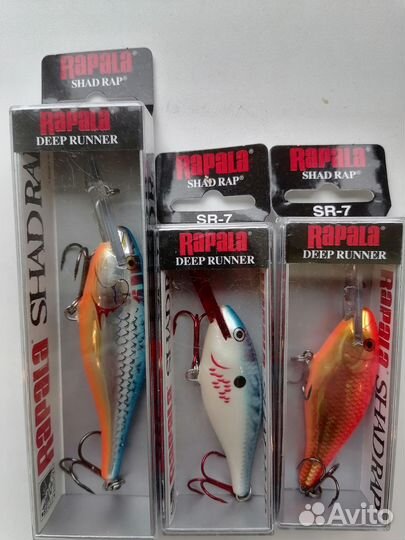 Воблеры Rapala и Storm в ассортименте