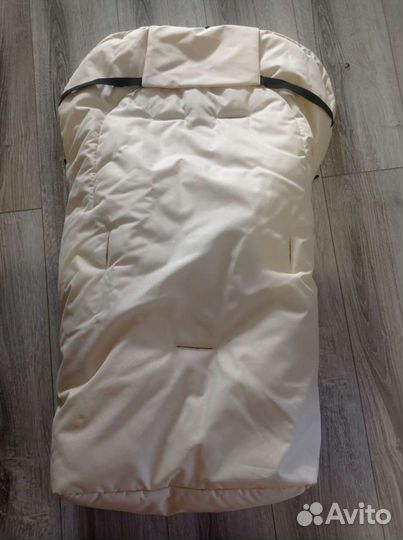 Меховой конверт в коляску и санки