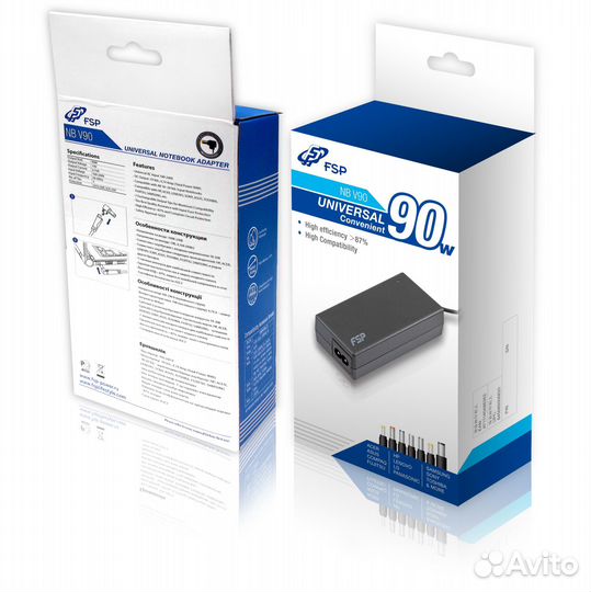 Блок питания FSP NB V90 унив. 19v, 4.74a (90W)