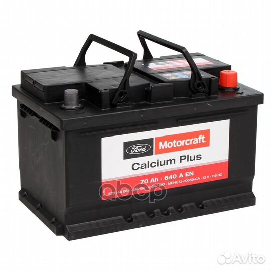 Аккумуляторная батарея Ford 70а/ч 640А оп (+)