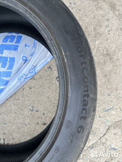 Continental ContiSportContact 6 275/45 R21 и 315/40 R21 115Y