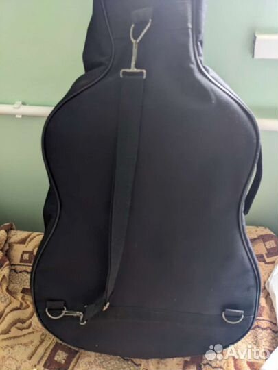 Чехол для гитары плотный утепленный