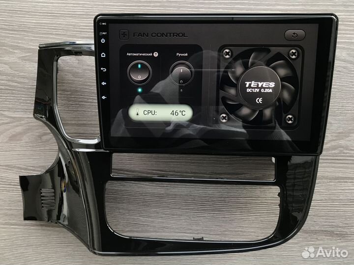 Магнитола Mitsubishi Outlander с круговым обзором