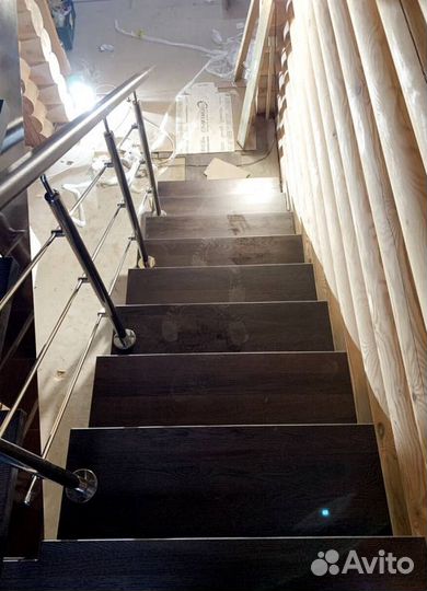 Металлокаркас для лестницы 