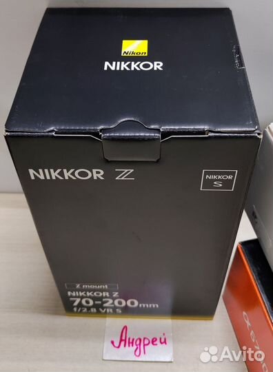 Nikon nikkor Z 70-200mm f2.8 VR S новый