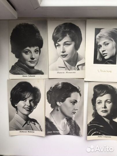 Фотографии актеров СССР 50-60-70 годы