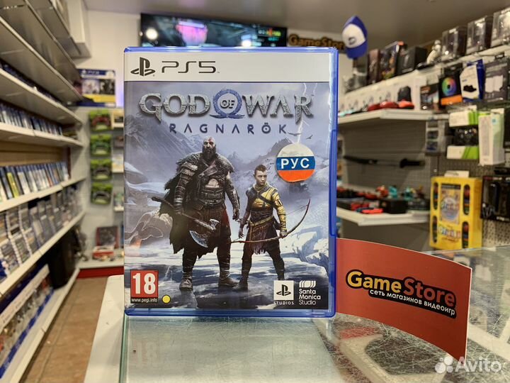 God Of War Ragnarok PS5 рус озвучка