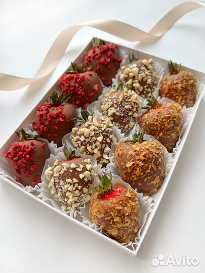 Клубника в бельгийском шоколаде