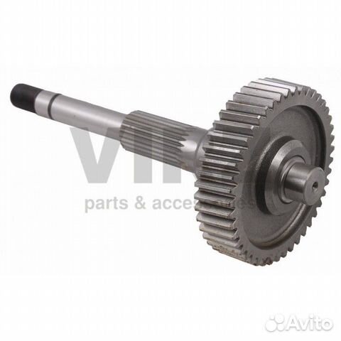 Вал редуктора ведомый 157QMJ-H (2 аморт.) с шестер