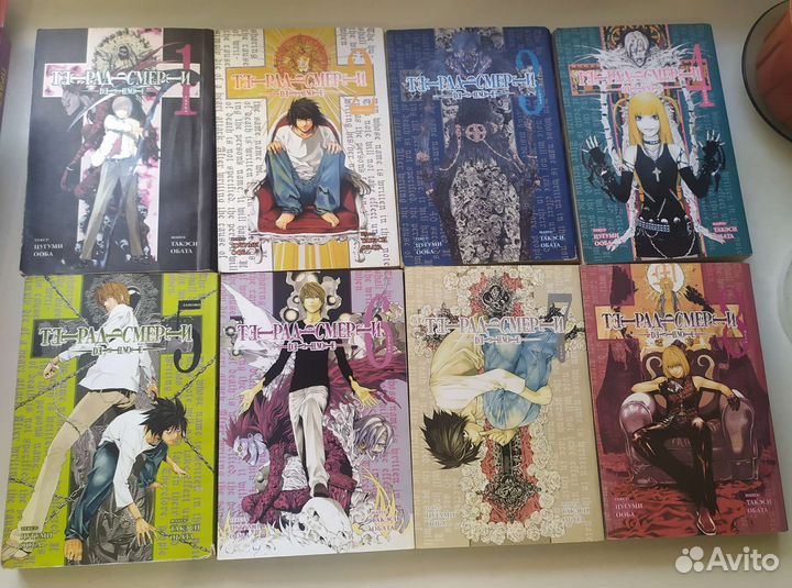 Манга Тетрадь Смерти 1-6 том