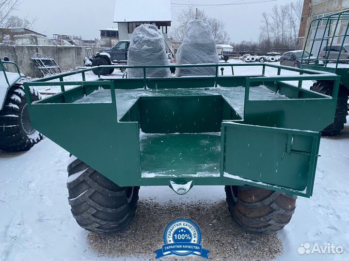 Вездеход-болотоход Зверь — полный привод