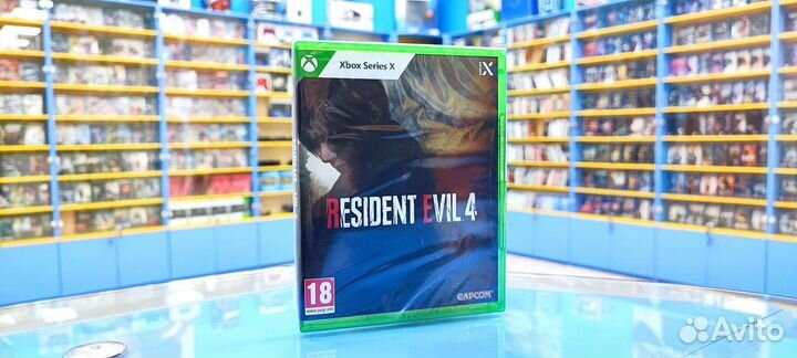 Resident evil 4 remake Xbox Series X диск