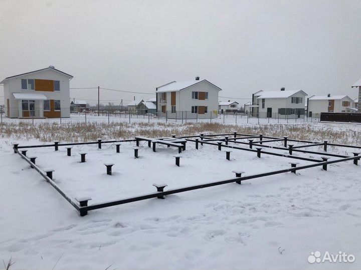 Винтовые сваи под ключ. Свайно винтовой фундамент