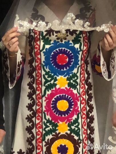 Таджикское платье чакан