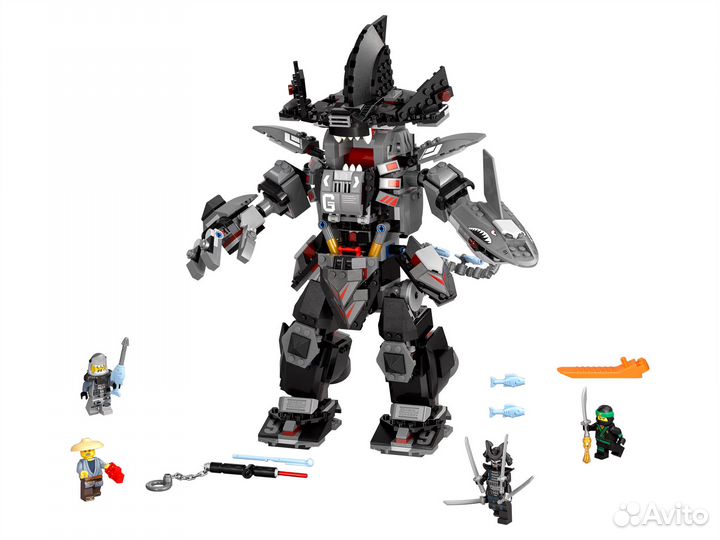 Конструктор ниндзяго Робот Гарм 90016