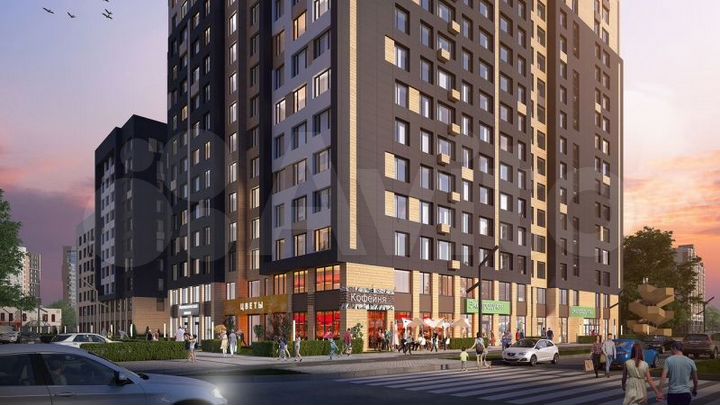 Квартира-студия, 22,6 м², 13/17 эт.