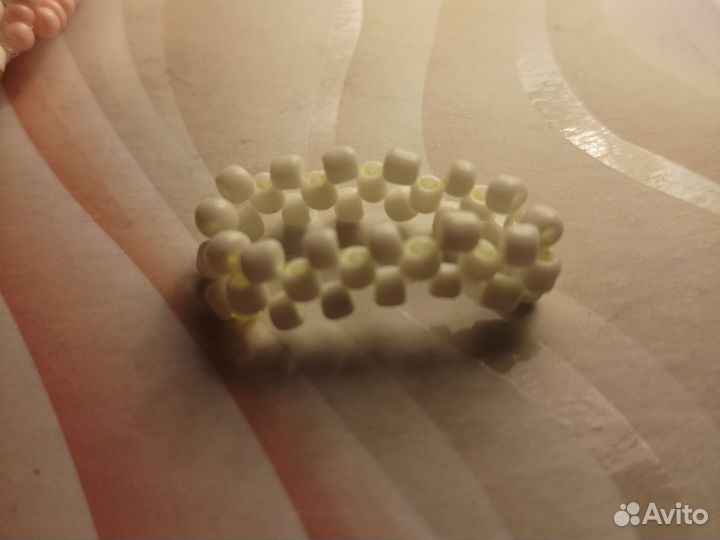 Колечко из бисера