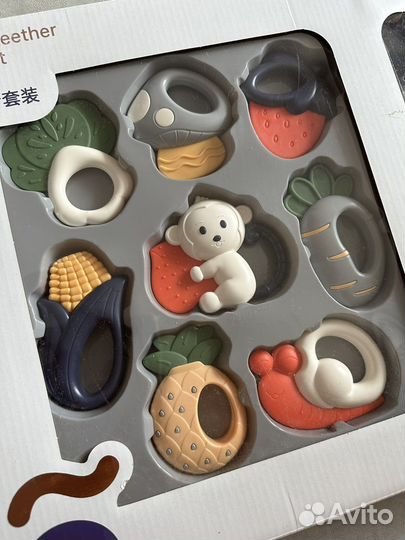 Новый набор грызунков и мягкая игрушка