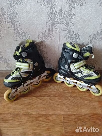 Ролики детские бу размер 34-37
