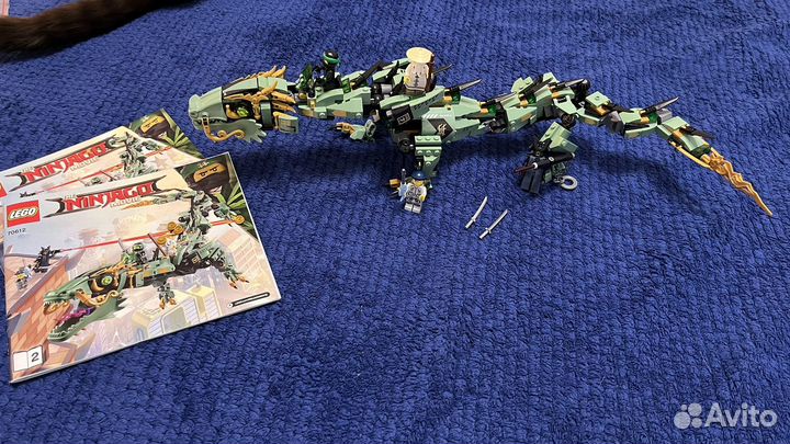 Lego ninjago дракон Ллойда
