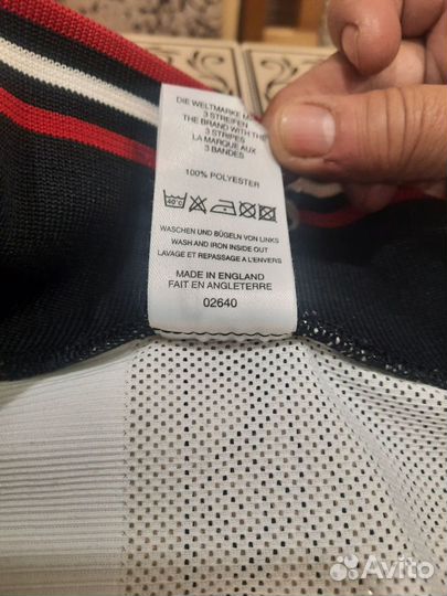 Винтаж поло Adidas made in England 90x