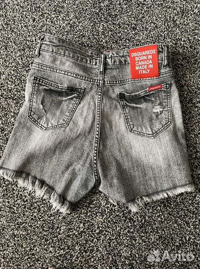 Шорты высокая посадка S