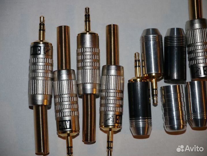 Разъёмы и кабели mini Jack 3.5 и RCA