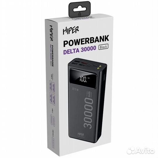 Внешний аккумулятор Hiper delta 30000 #377196