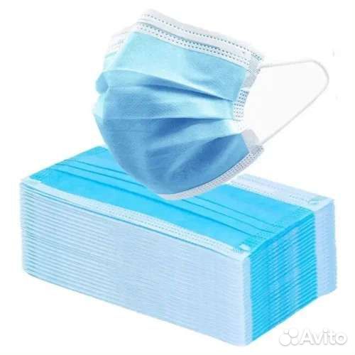 Маска медицинская одноразовая (упаковка)