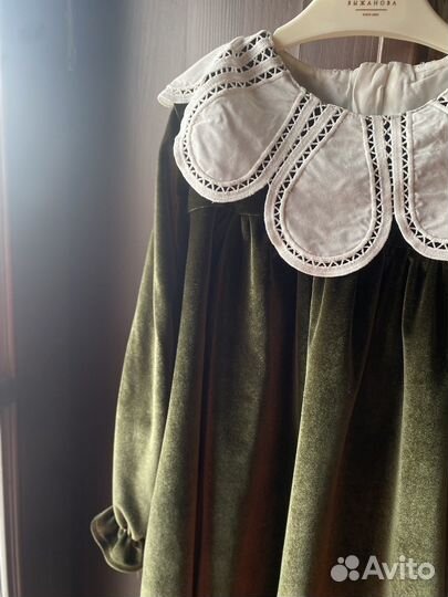 Нарядное барахтное платье для девочки 116 р