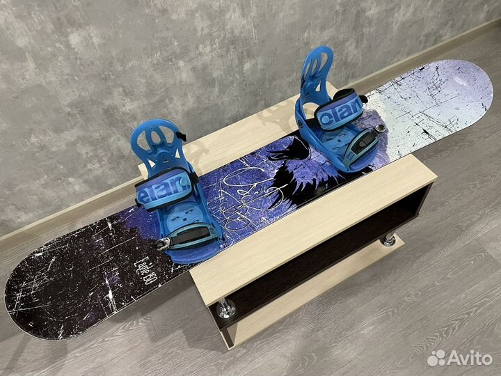Сноуборд USD Pro Eagle и крепления Elan Xenon