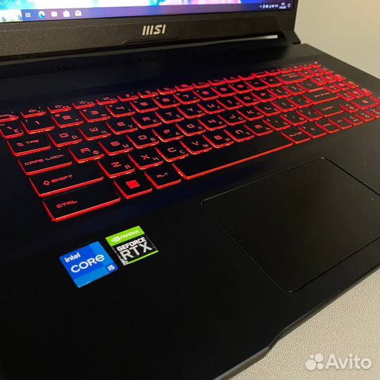 17.3'' FHD 144Гц Ноутбук MSI GF76 Katana 11UC